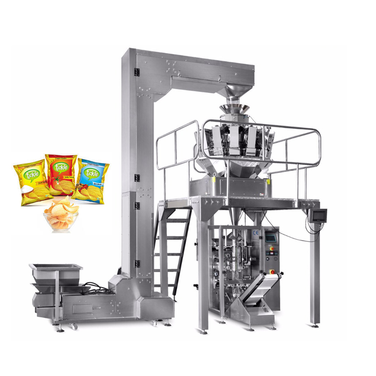 Fully automatic packaging machine for snack food 