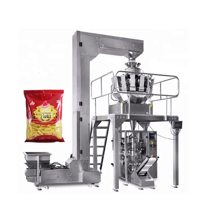 Fully automatic packaging machine for pasta  