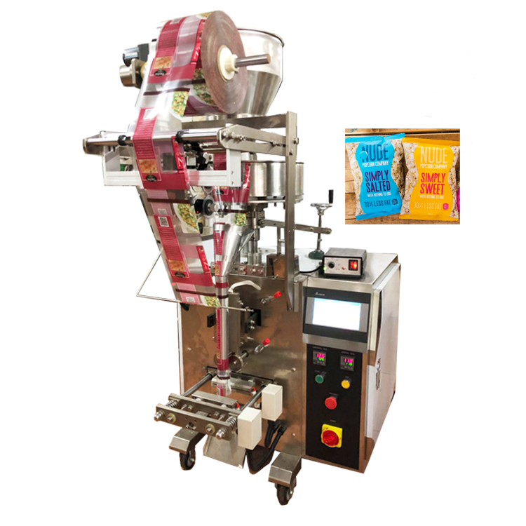 Automatic 30g 50g 150g popcorn packing machine 